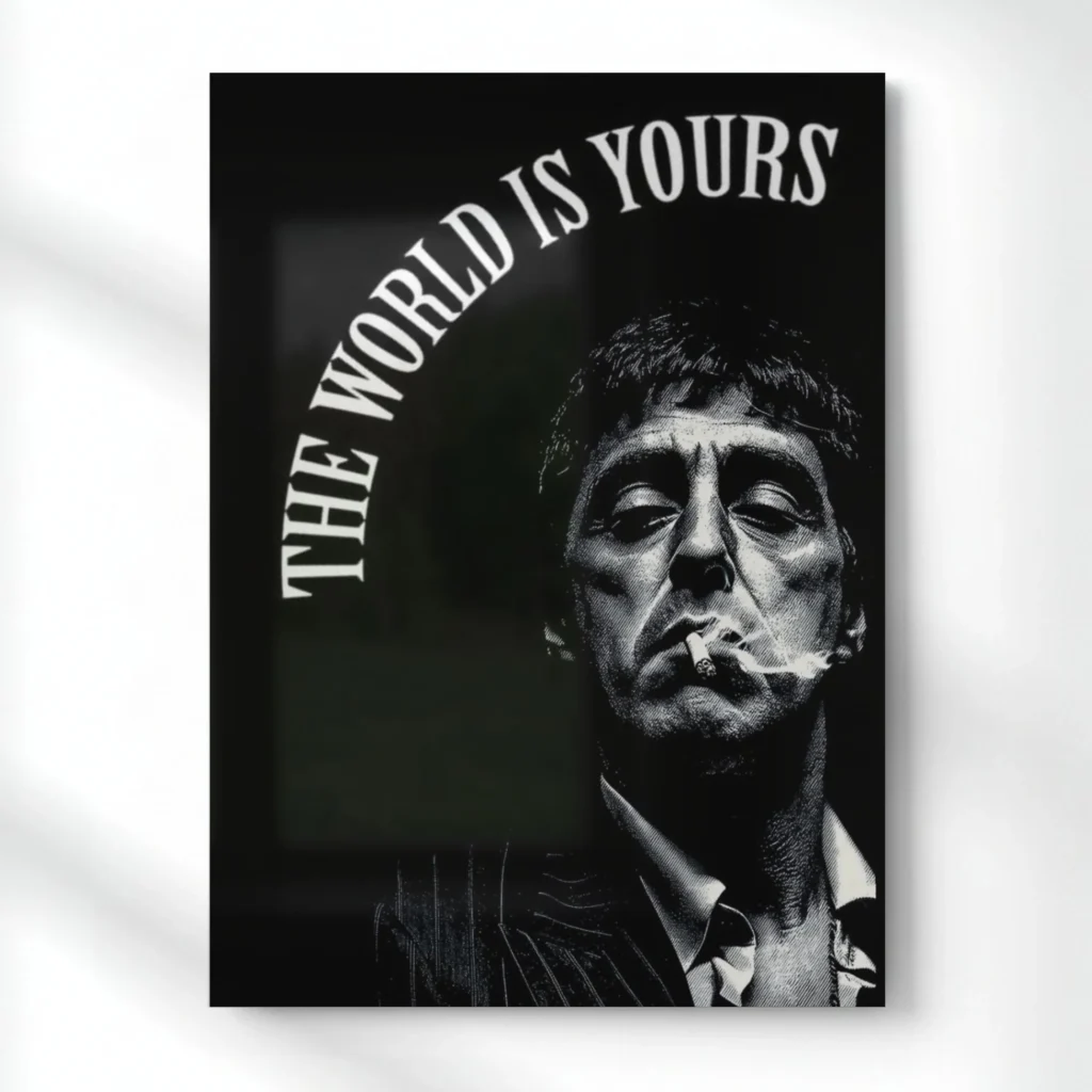 theworldisyoursmotivationalmetalposteraesthet 7